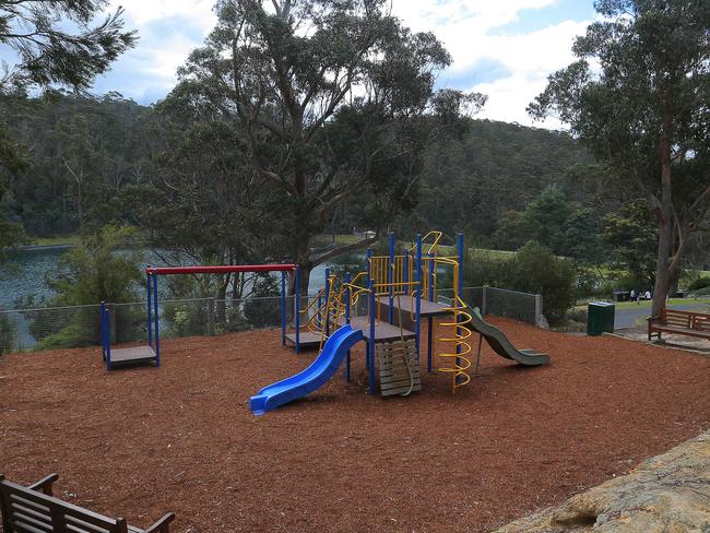 Playground at Waterworks Reserve, Ridgeway.