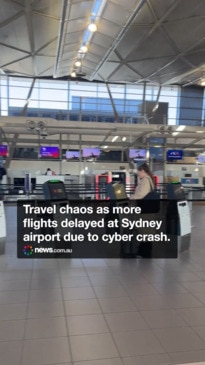 Travel chaos as more flights delayed due to cyber crash