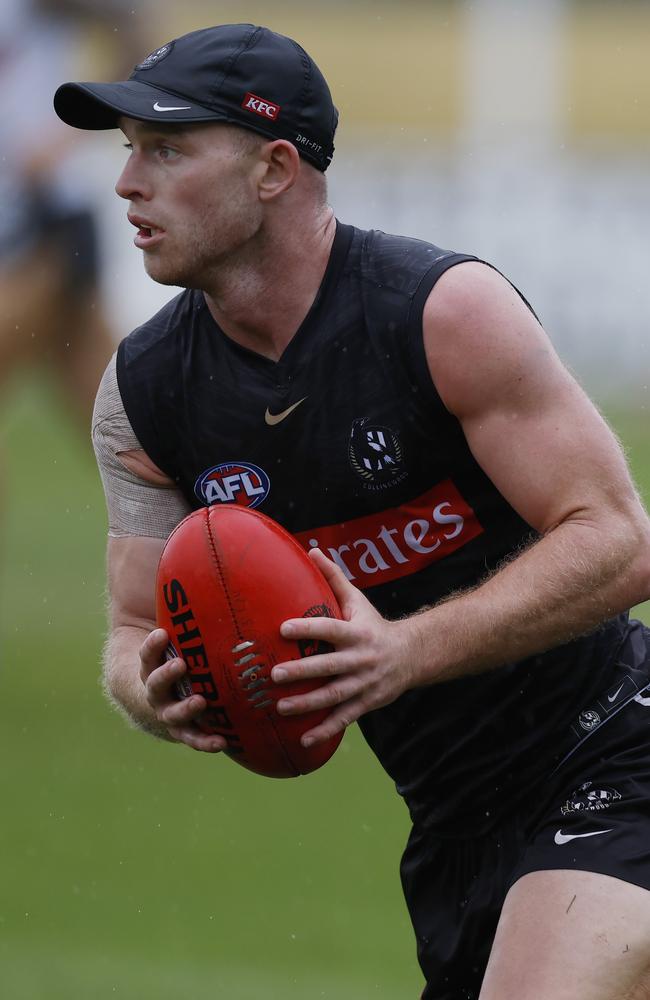 Tom Mitchell has been managed by the Pies. Pic: Michael Klein