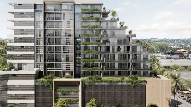 The club’s $44 million thirteen-storey residential and retail high-rise in Coffs Harbour.