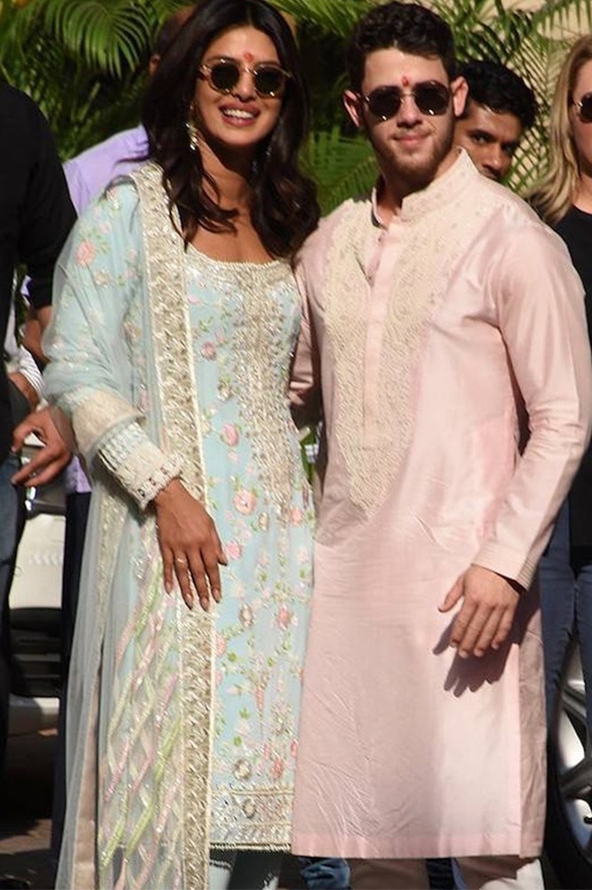 priyanka chopra sangeet outfit