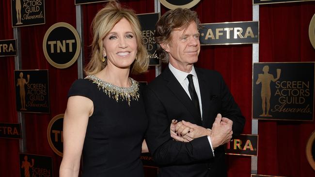 Felicity Huffman and William H. Macy.