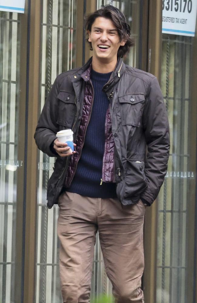 Princess Mary's nephew Count Nikolai of Monpezat arrived in Sydney in August and has been enjoying early morning coffee runs in the Harbour City. Picture: Media-Mode.com