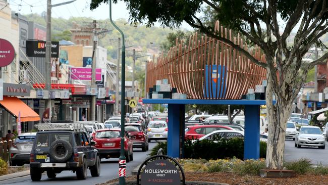 WARNING EMBARGOED DAILY TELEGRAPH. 2019 Federal Election Page Electorate snapshot. Lismore CBD.  Pic Nathan Edwards.