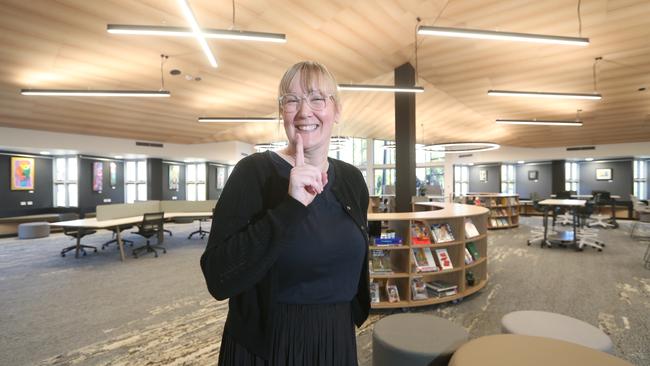 Head of Library Services Barbara Kristo. Picture: Richard Gosling.