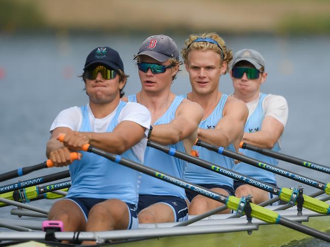 Rowers competing at the Penrith event. Pictures: Brad Redern Photography