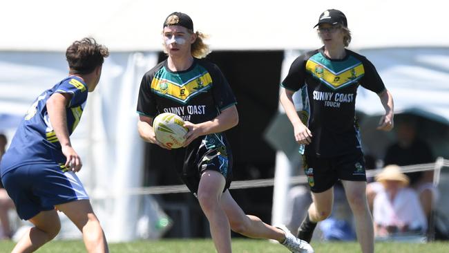 Jared Jackson has been selected in the Broncos Q Youth Academy for 2023. Picture: Touch Football Australia