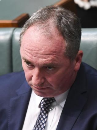 Australian Deputy Prime Minister Barnaby Joyce said he was approached by the Tamworth businessman with a place to stay. Picture: AAP