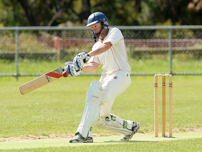 Robbie Dunball on the attack for Sorrento.