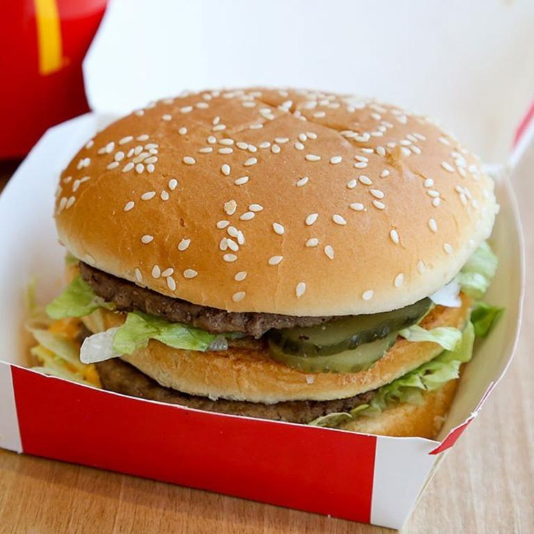 Popular fast food chains have burgers loaded with carbs. Picture: Supplied