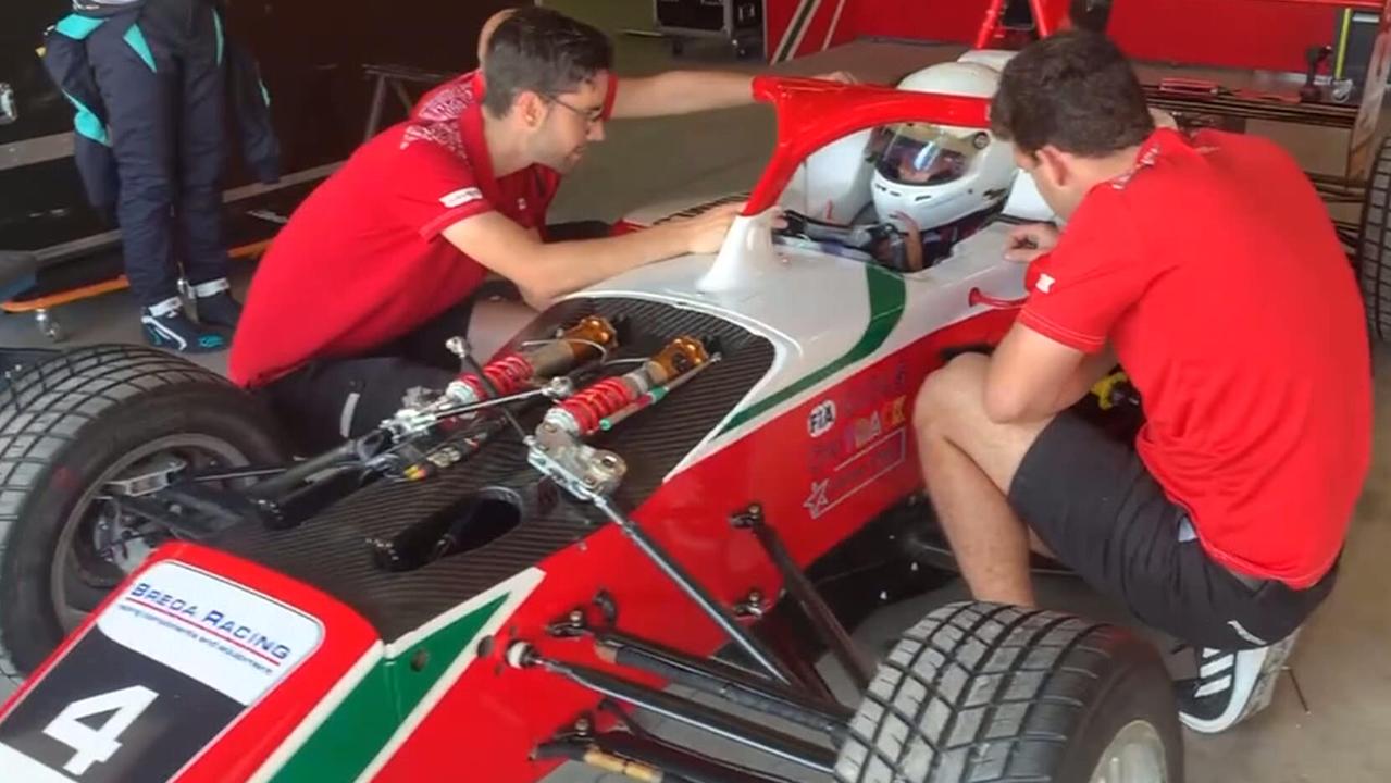 Aussie Teen Pursues Historic F1 Dream, Accelerating at 240km/h Unlicensed