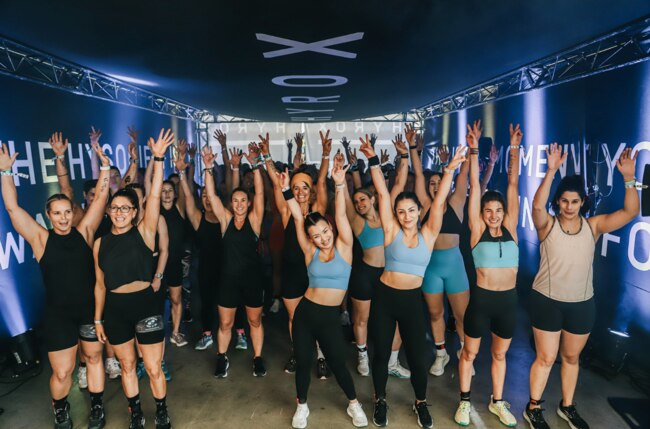 About 10,000 fitness-goers are expected to take part in the two-day hybrid HYROX race, held at the Melbourne Convention and Exhibition Centre on the weekend. Picture: Supplied