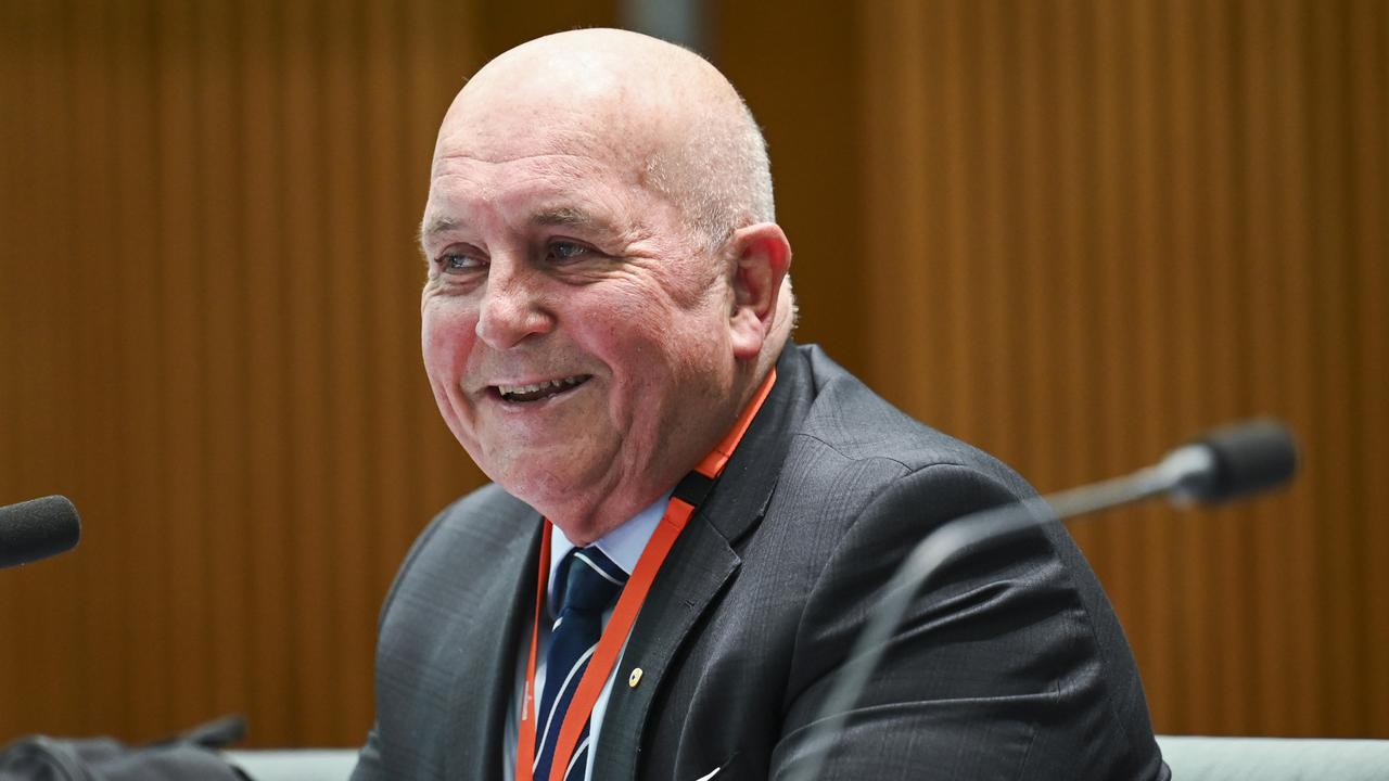 Commonwealth Games Australia CEO Craig Phillips appeared before the committee on Friday.. Picture: NCA NewsWire / Martin Ollman