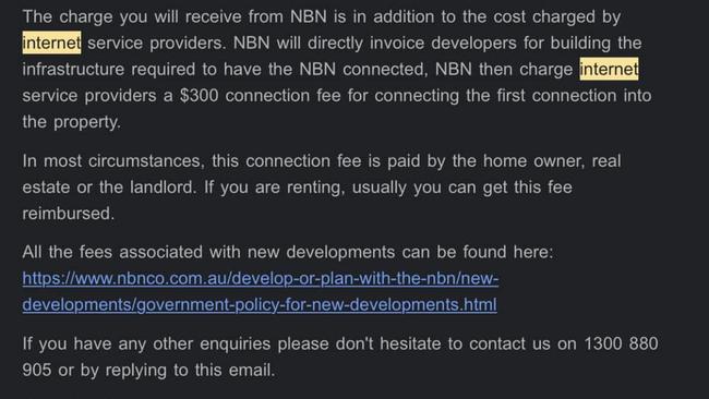 Debate has raged over a rental set up bill that a landlord has demanded be paid by their new tenant, despite it being a one-off payment that will stay with the property into the future.