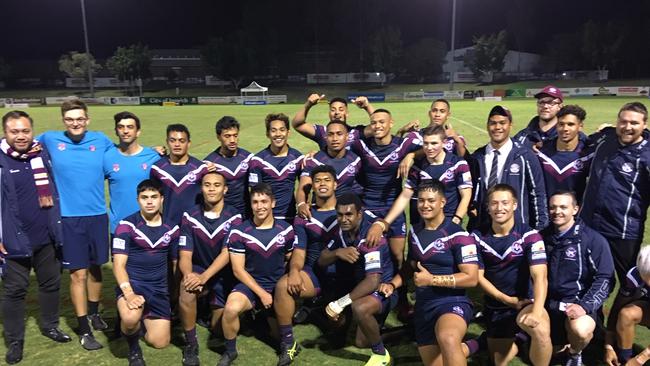 The gutsy, unheralded Ipswich SHS squad under coach Joshua Bretherton which finished equal first in the Langer Cup, only to roll back to second on points for and against.