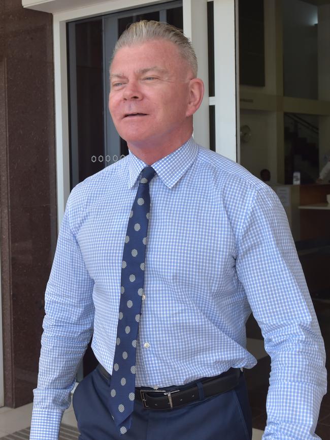 Barrister Jon Tippett QC leaves Darwin Supreme Court after Danny Deacon was found guilty of murder