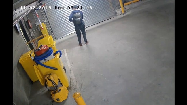 CCTV footage released following burglary at Southbank construction site