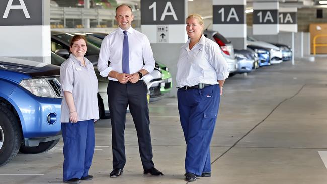 The new Hornsby Hospital Car park is open for business. Picture: AAP IMAGE / Troy Snook