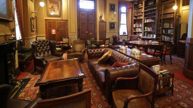 The iinterior of the Royal Automobile Club of Australia. Picture: Christian Gilles