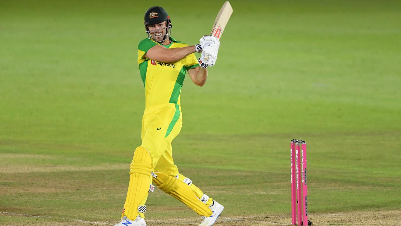 No one is hitting the ball harder than Mitch Marsh. Picture: Stu Forster/Getty Images for ECB