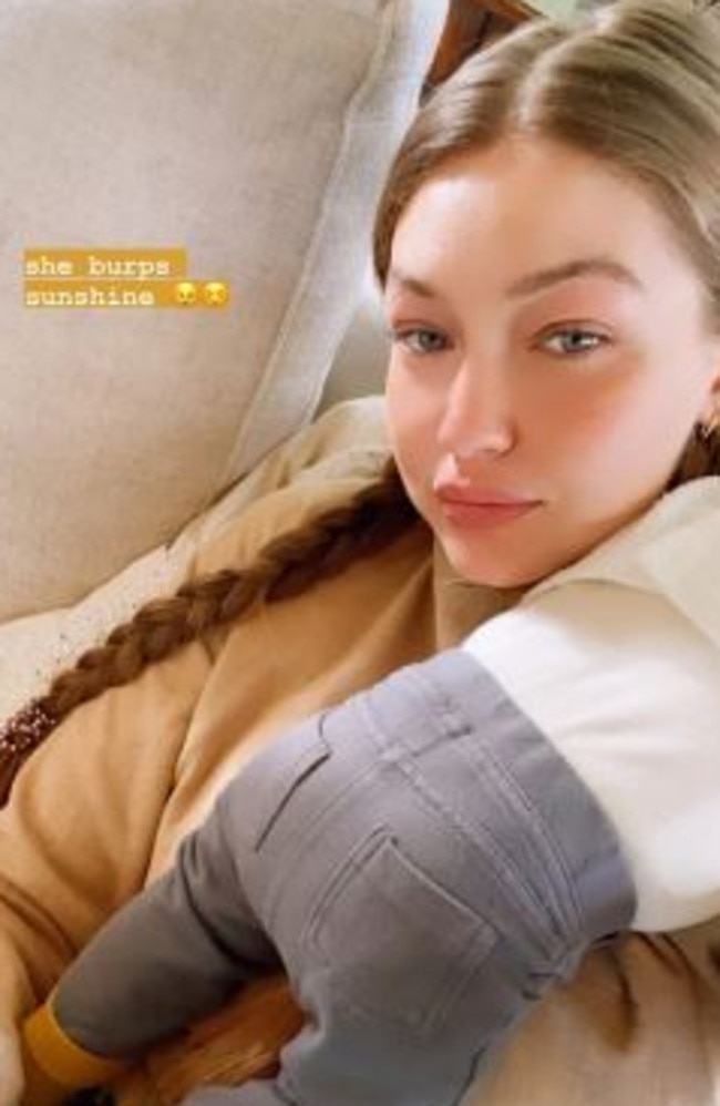 Gigi Hadid shares adorable rare photo of her daughter