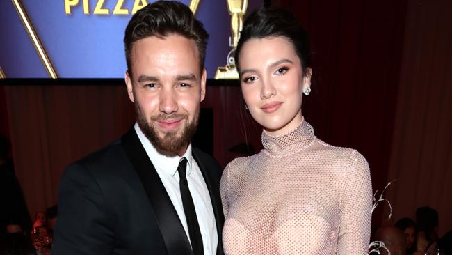 WEST HOLLYWOOD, CALIFORNIA - MARCH 27: (L-R) Liam Payne and Maya Henry attend the Elton John AIDS Foundation's 30th Annual Academy Awards Viewing Party on March 27, 2022 in West Hollywood, California. (Photo by Jamie McCarthy/Getty Images for Elton John AIDS Foundation)