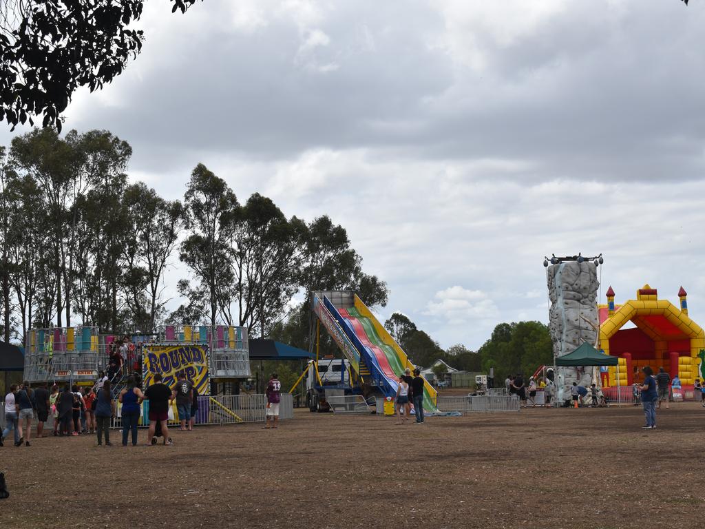 The school grounds were filled with all manner of sights, stalls, and attractions