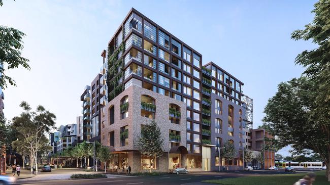 The affordable homes were to be built on the Alexandra Parade side of the Fitzroy Gasworks site redevelopment. Picture: Development Victoria