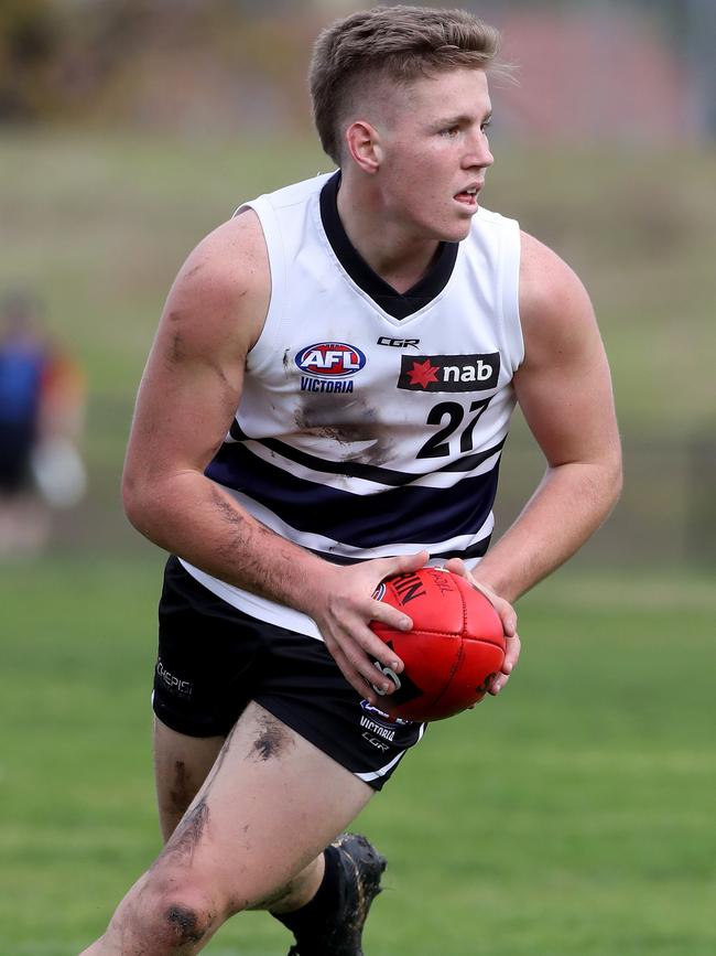 Ewan MacPherson in action for the Northern Knights.