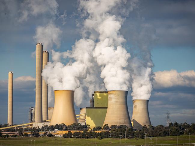 The Coalition has pledged to build seven nuclear power plants across Australia, including in Loy Yang in Victoria. Picture: Jake Nowakowski.