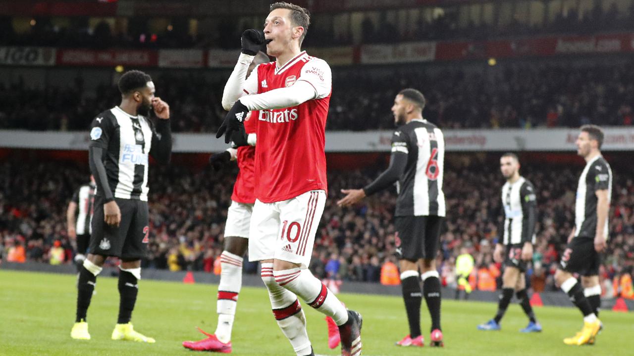 Newcastle United was ripped apart by Arsenal.