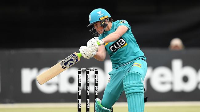 Grace Harris cuts earlier in the season. (Photo by Quinn Rooney/Getty Images)