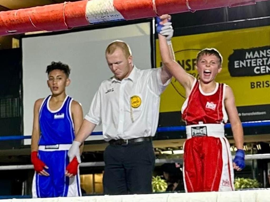 Beau Von-Pein takes the win at Golden Gloves