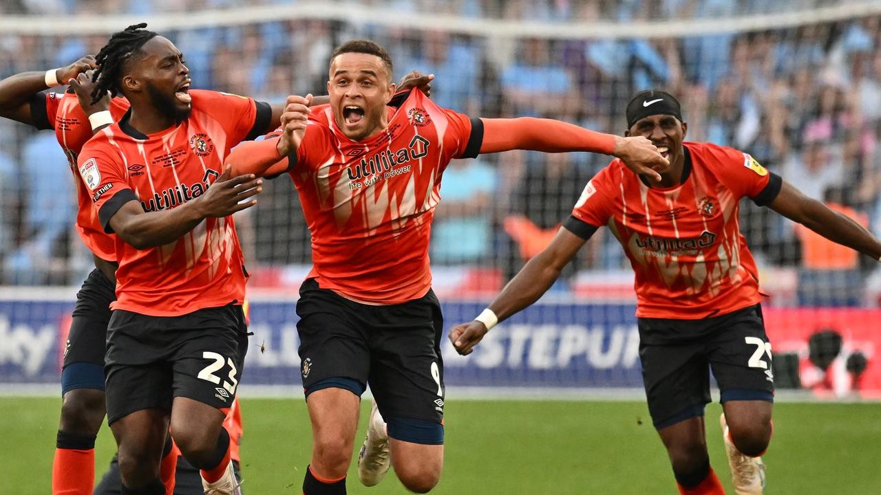 Play-off final: Luton Town completes remarkable rise to the Premier League  with victory over Coventry City