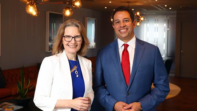 Tracey McNaughton of Escala, pictured with Pep Perry: Escala tips dividend comeback in 2021. Picture: Aaron Francis/The Australian