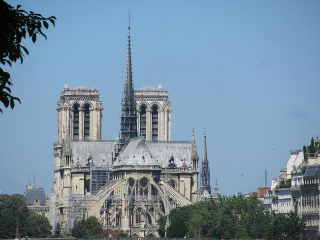 Rear view of Notre-Dame Cathedral in Paris, France.. Picture: istock