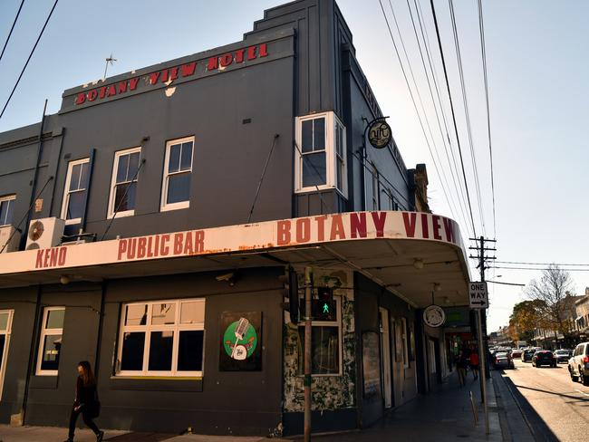 Botany View Hotel is under Inner West Council. Picture: AAP Image/Joel Carrett