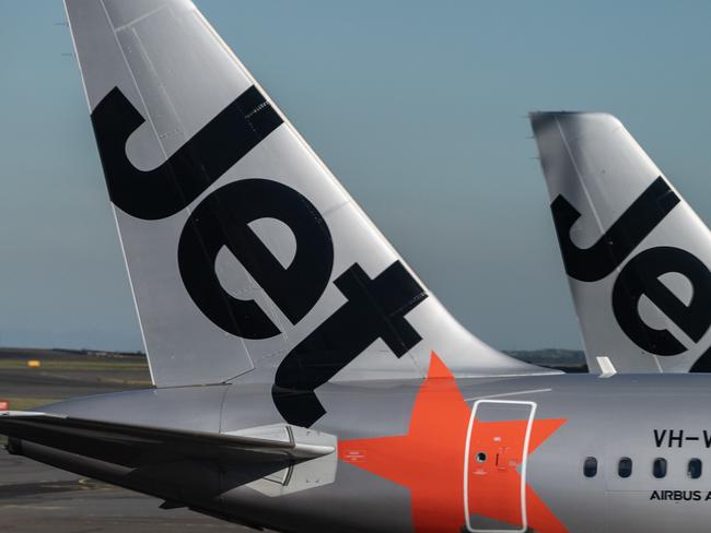 Jetstar Aircraft seen on the tarmac at Sydney Airport, Sydney, Friday, June 19, 2020. Qantas Group chief executive Alan Joyce says almost 400,000 seats have been sold on Qantas and JetstarÃ¢â¬â¢s domestic networks in the past two weeks, after some state borders opened. (AAP Image/James Gourley) NO ARCHIVING