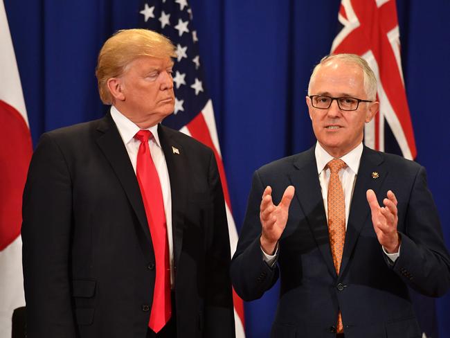 Prime Minister Malcolm Turnbull says he does not believe the US will join the new TPP. Picture: AAP