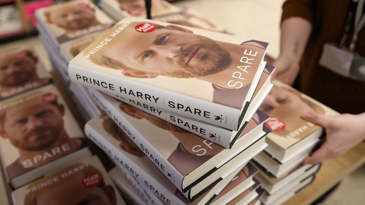 Harry’s memoir was a success, but the rest of the media empire is crumbling. Picture: AFP