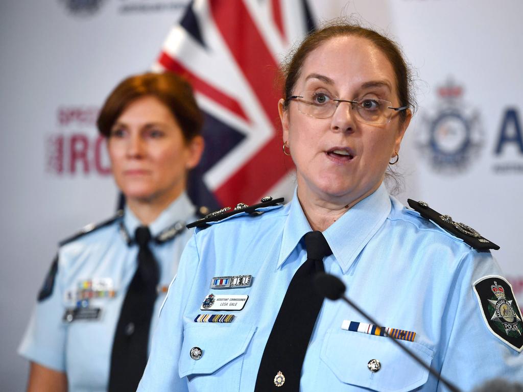 AFP Assistant Commissioner Lesa Gale. Picture, John Gass