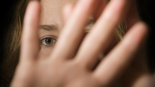 A woman's hands in front of her face. Picture: Supplied