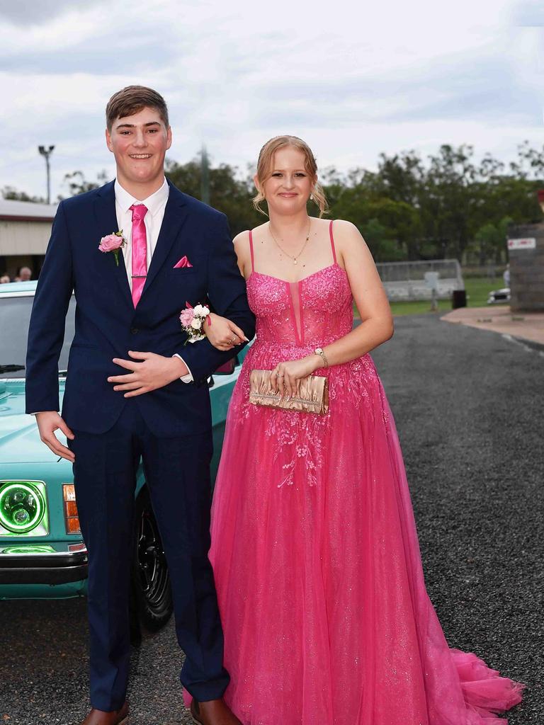 Burnett State High school formals. Picture: Patrick Woods.
