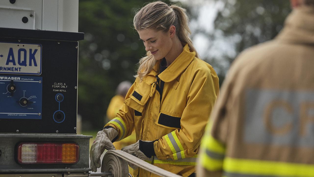 CFS Volunteer Grace Dawson at Piccadilly CFS Station. Picture: CFS