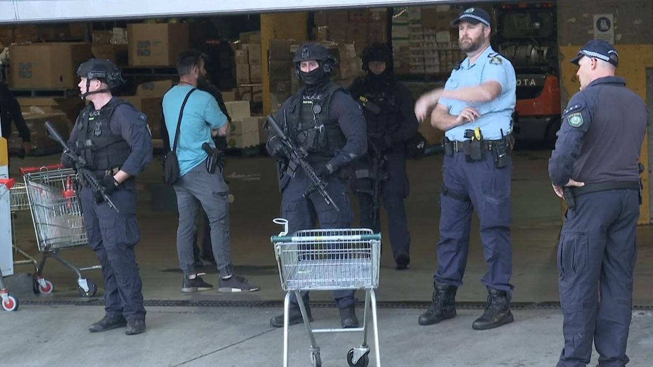 Incident at Bondi Junction Westfields. Reports of people stabbed and Police shooting an offender. MUST CREDIT TNV