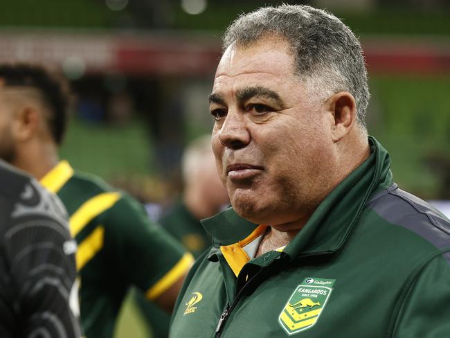 Kangaroos coach Mal Meninga.