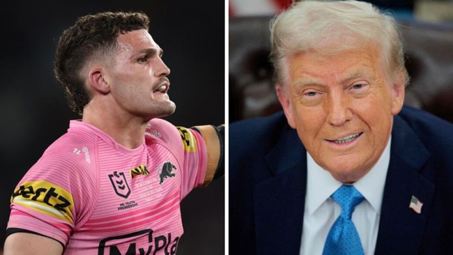 The NRL wants Donald Trump to be at their season opening weekend in Las Vegas.