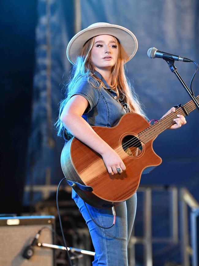 Keely Ellen performs at Gympie Music Muster. Picture: Patrick Woods.