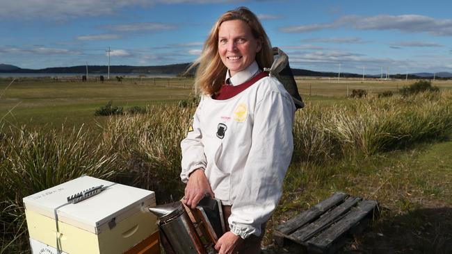 Jenni McLeod, who is a beekeeper and founder of The Bee Collective, will speak at next weekend’s Nubeena Bee Festival. Picture: Nikki Davis-Jones