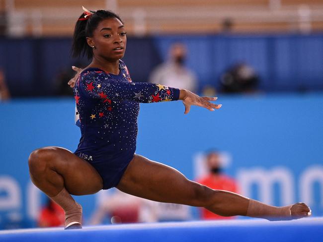 US gymnast Simone Biles. Picture: AFP